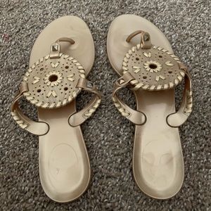 Jack Rogers gellie thong sandals